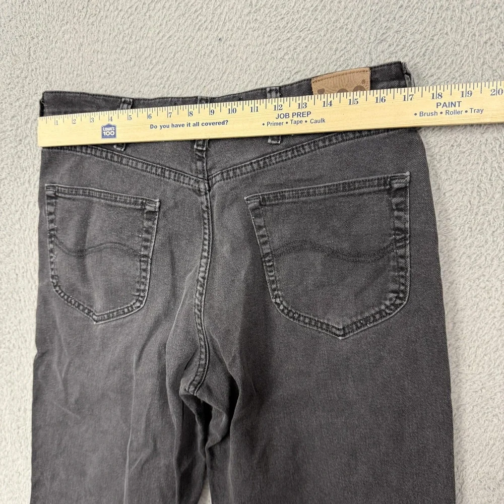 Lee Relaxed Fit Jeans‎ Mens 35x31 Gray Tapered Leg Stretch Denim Mid Rise Casual